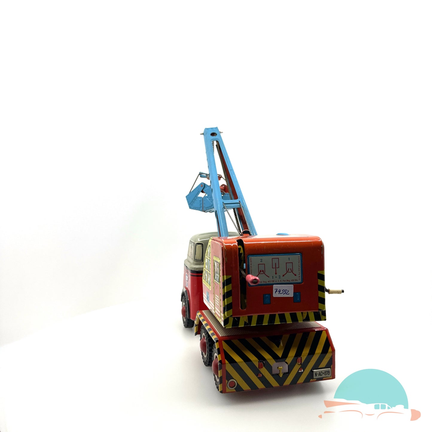 Arnold DAF LKW mit MFZ Fuchsbagger (74552)