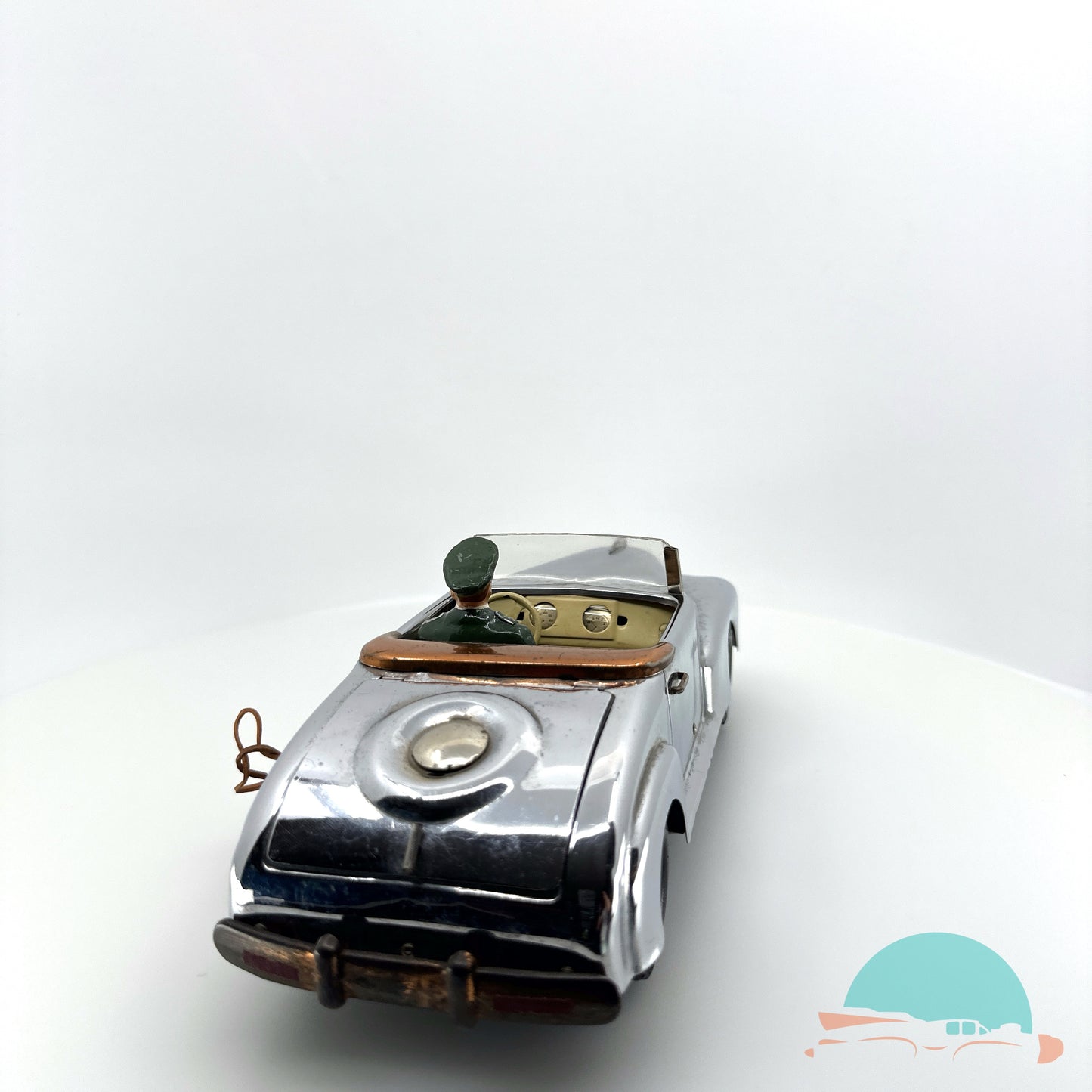 MLB Fiat Spyder America Cromato Con Fari im Originalkarton (75605)