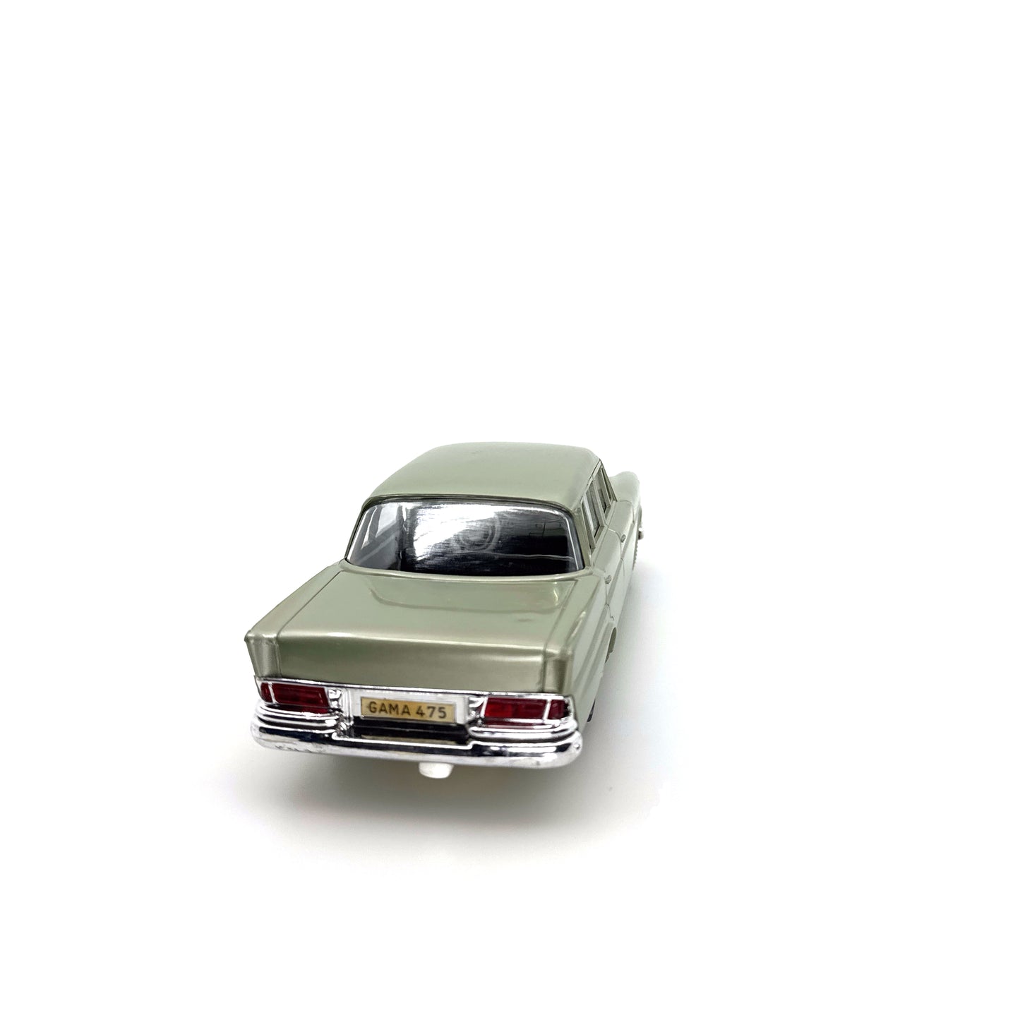 Gama Mercedes Heckflosse 220S Nummer 475 im Originalkarton (74665)