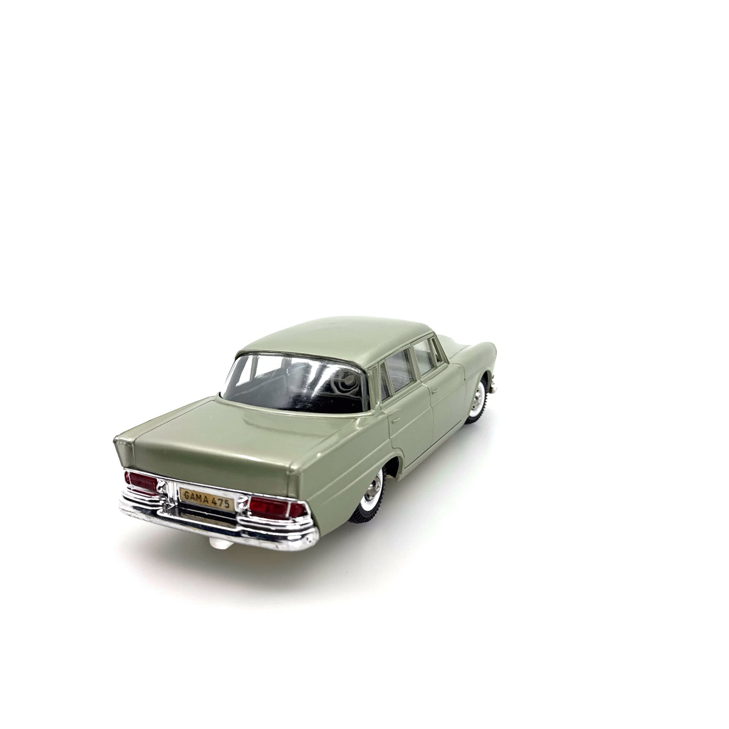 Gama Mercedes Heckflosse 220S Nummer 475 im Originalkarton (74665)