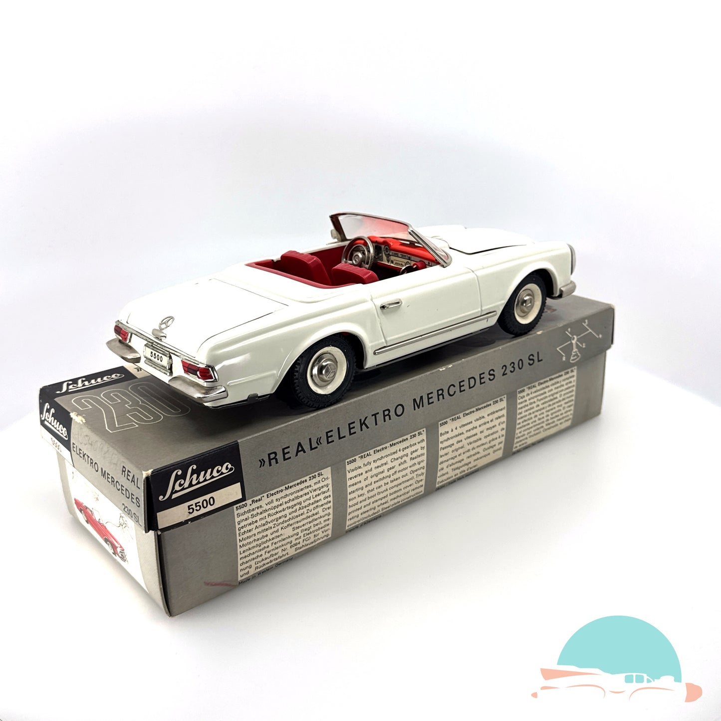 Schuco 5500 Real Mercedes Benz 230SL Pagode im Originalkarton (75030)