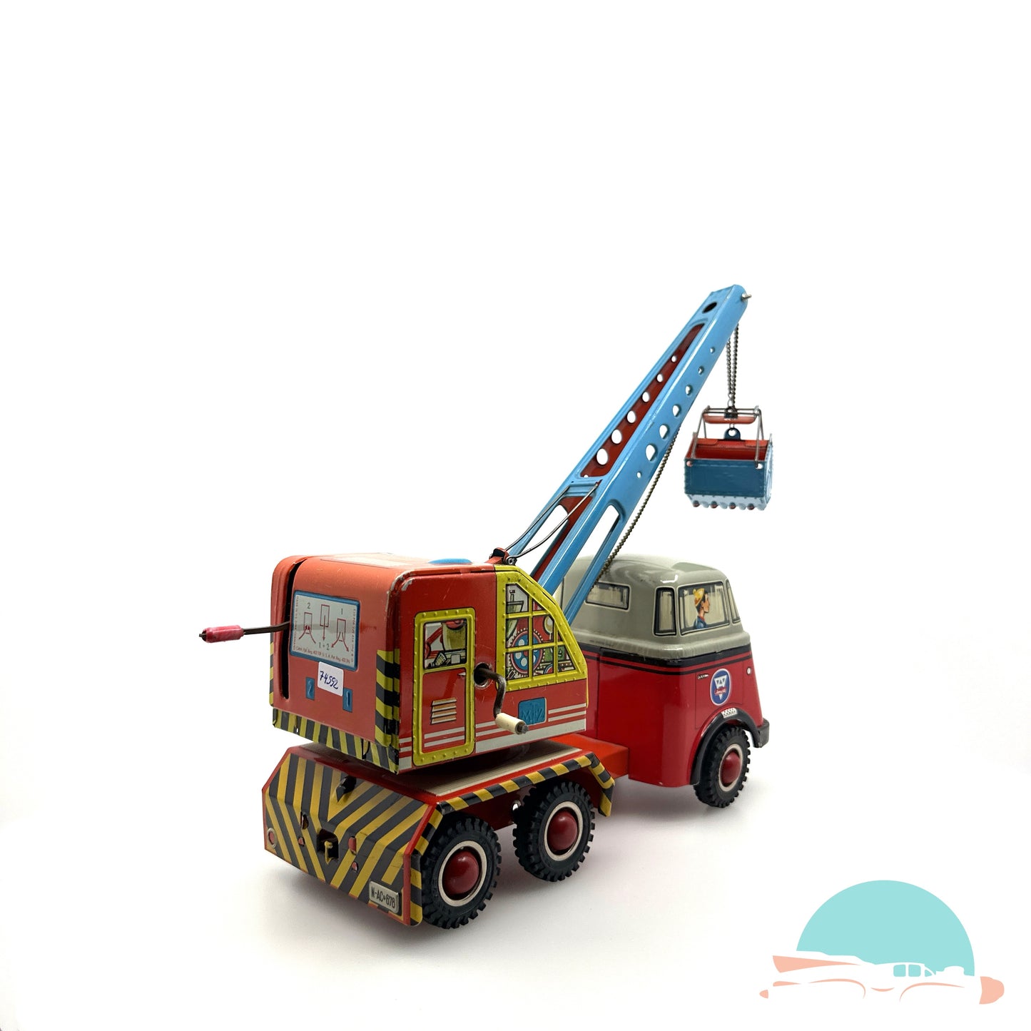 Arnold DAF LKW mit MFZ Fuchsbagger (74552)