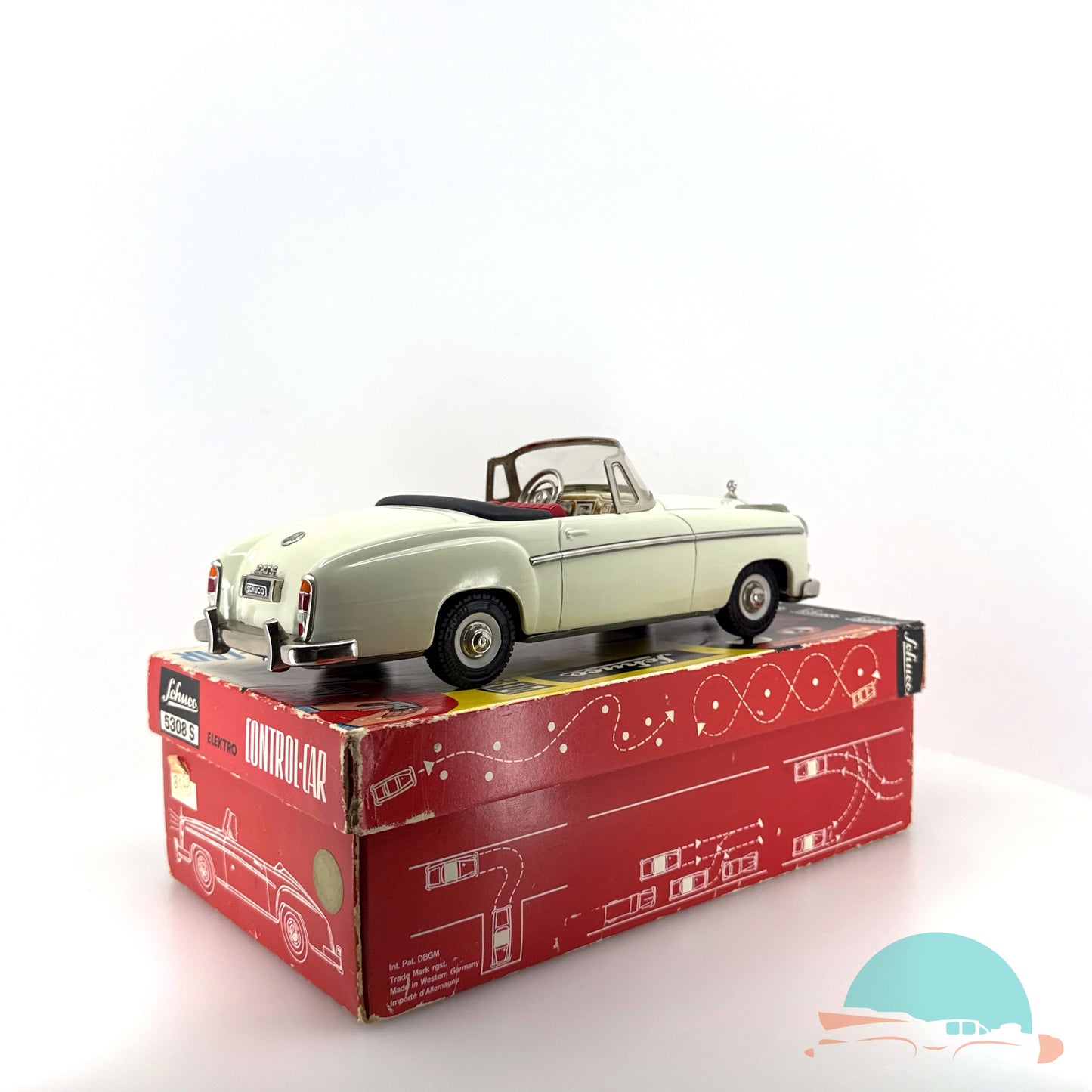 Schuco 5308S Elektro Control Car mit Beleuchtung im Originalkarton (75393)