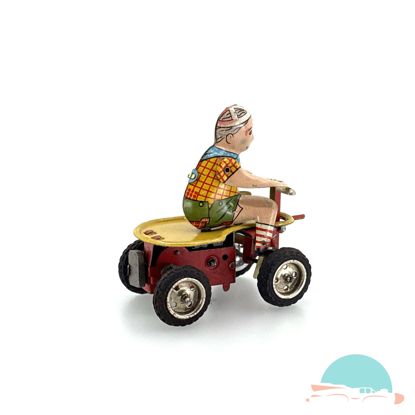Göso Junge auf Go-Kart im Originalkarton (75589)