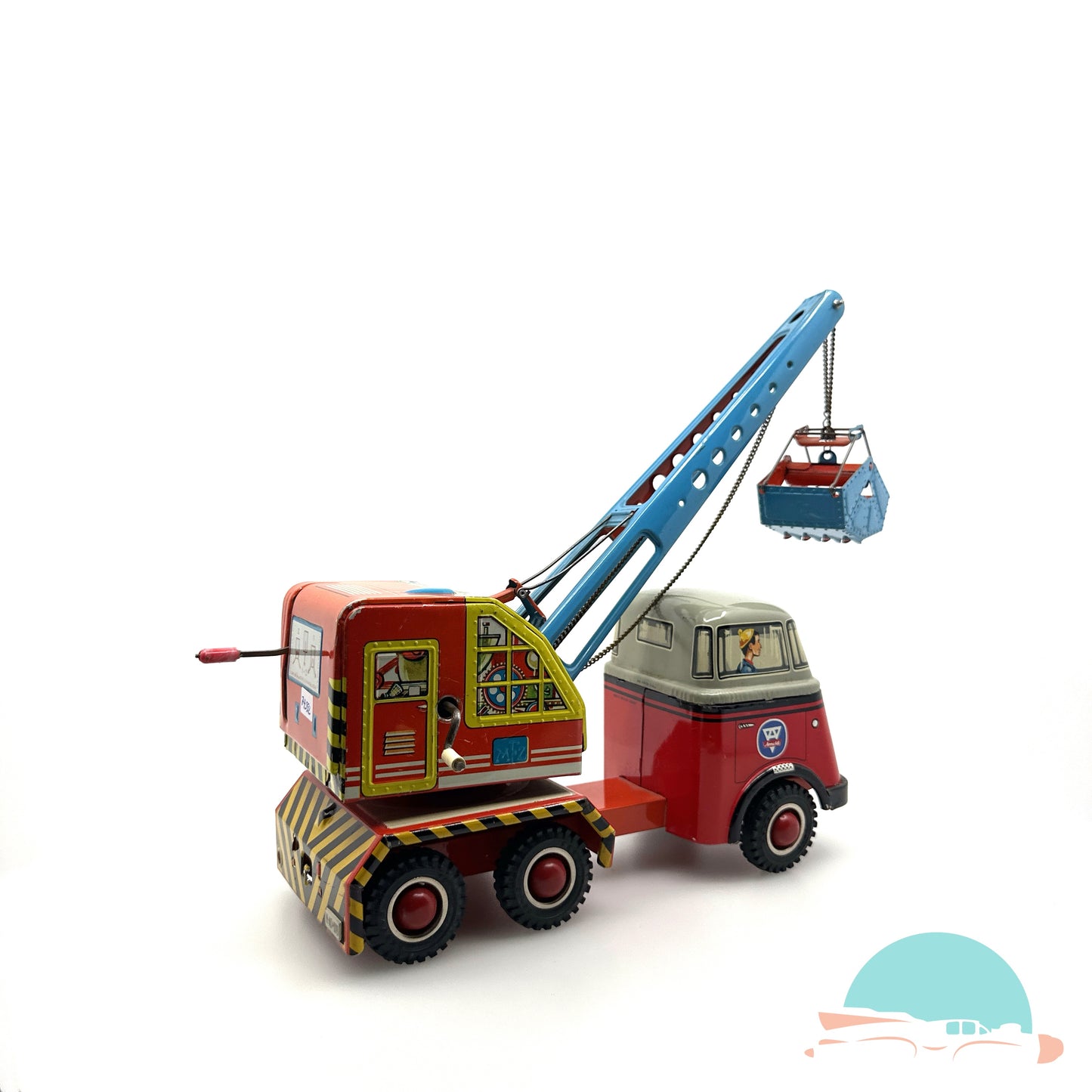 Arnold DAF LKW mit MFZ Fuchsbagger (74552)