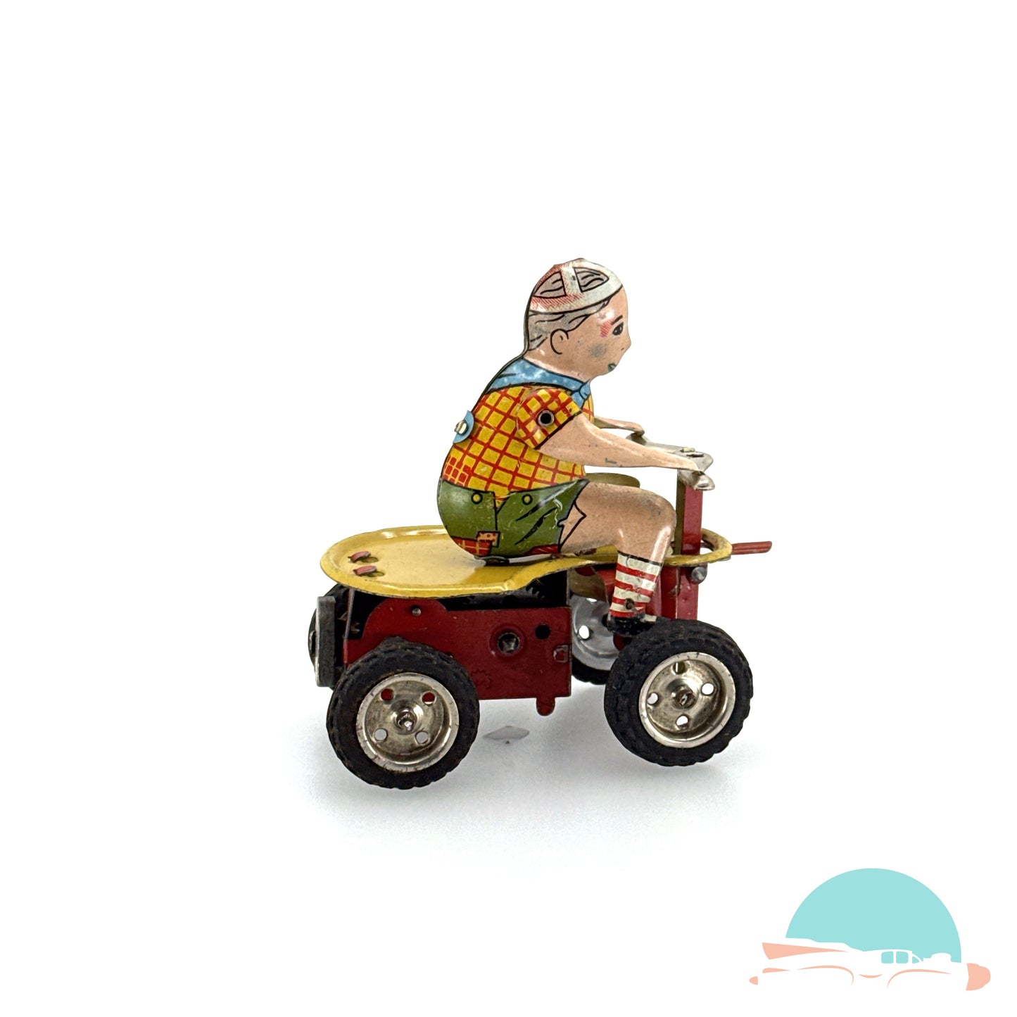 Göso Junge auf Go-Kart im Originalkarton (75589)