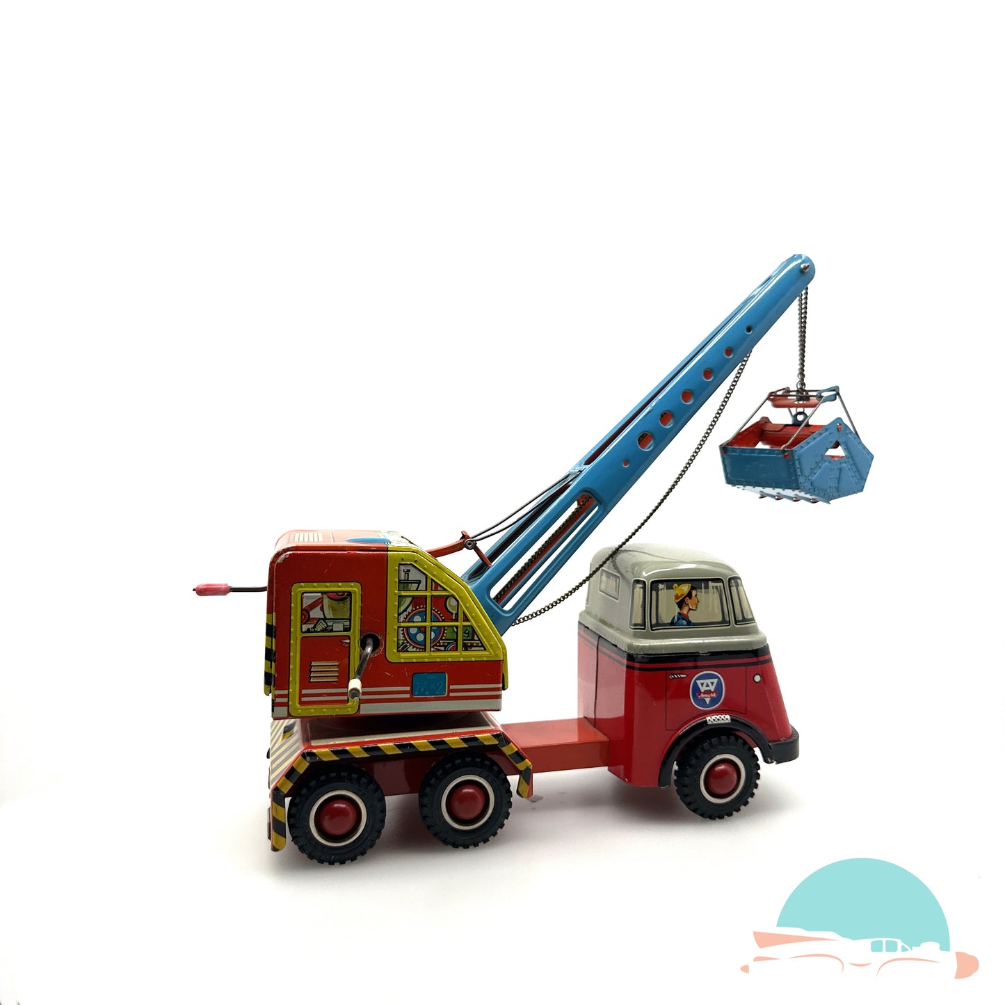 Arnold DAF LKW mit MFZ Fuchsbagger (74552)