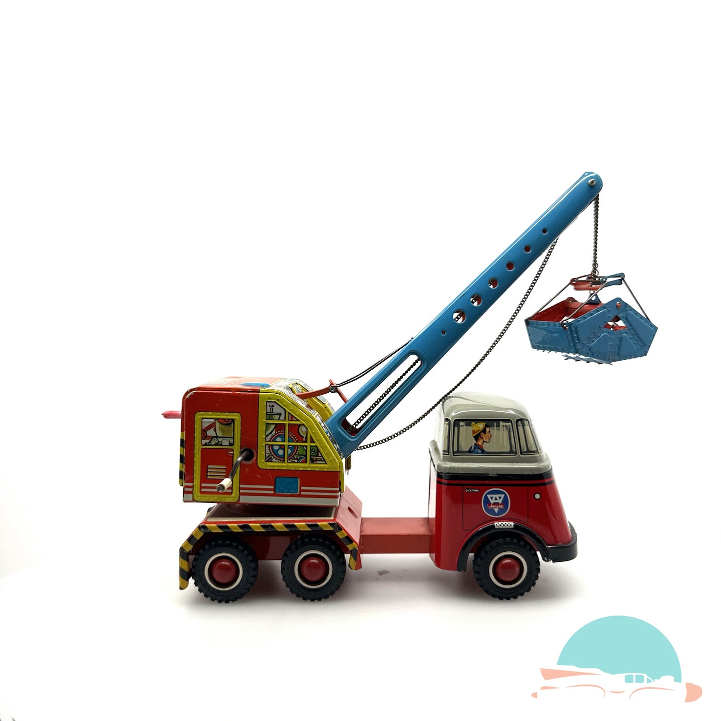 Arnold DAF LKW mit MFZ Fuchsbagger (74552)
