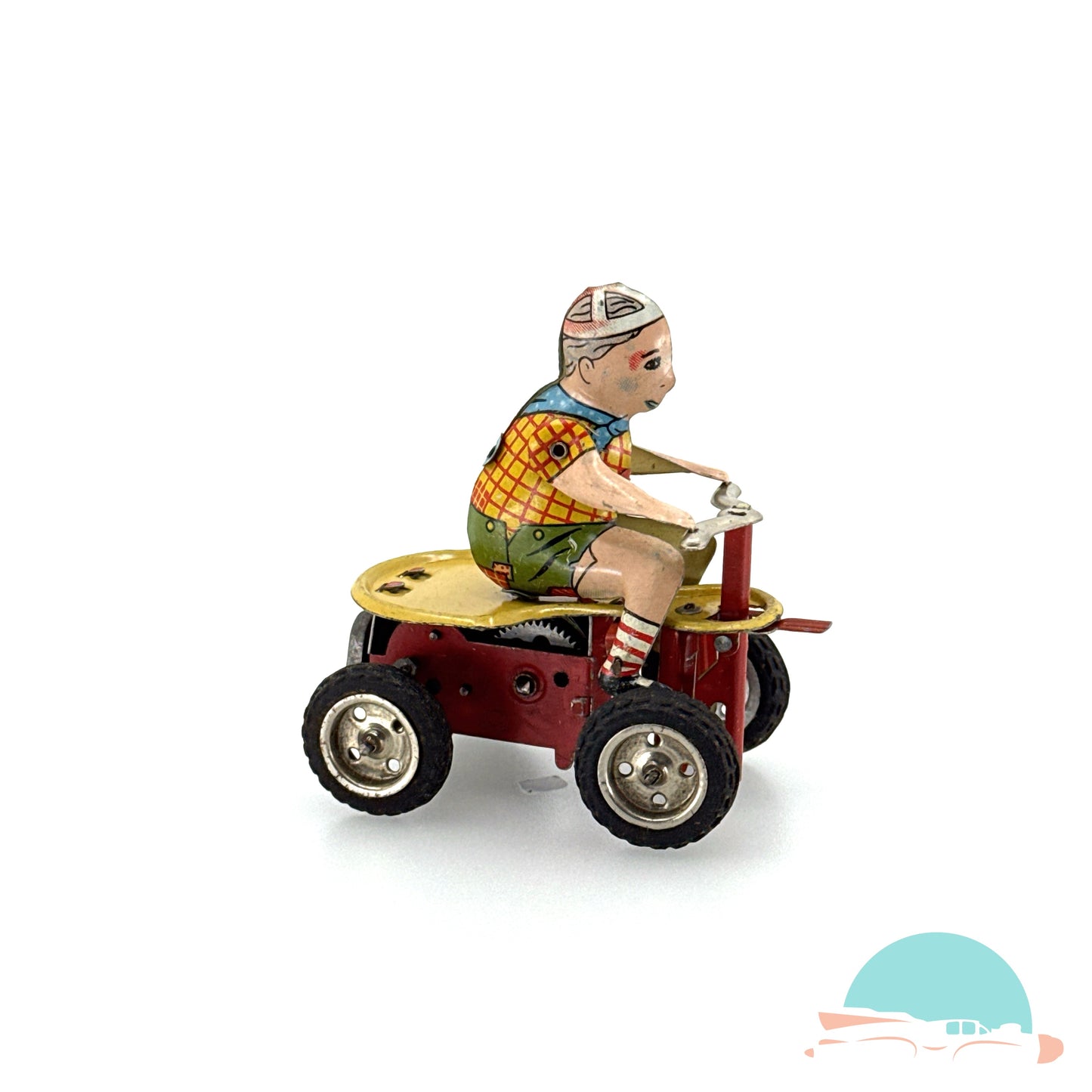 Göso Junge auf Go-Kart im Originalkarton (75589)