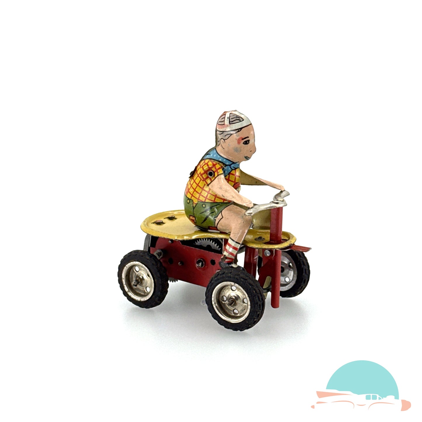 Göso Junge auf Go-Kart im Originalkarton (75589)