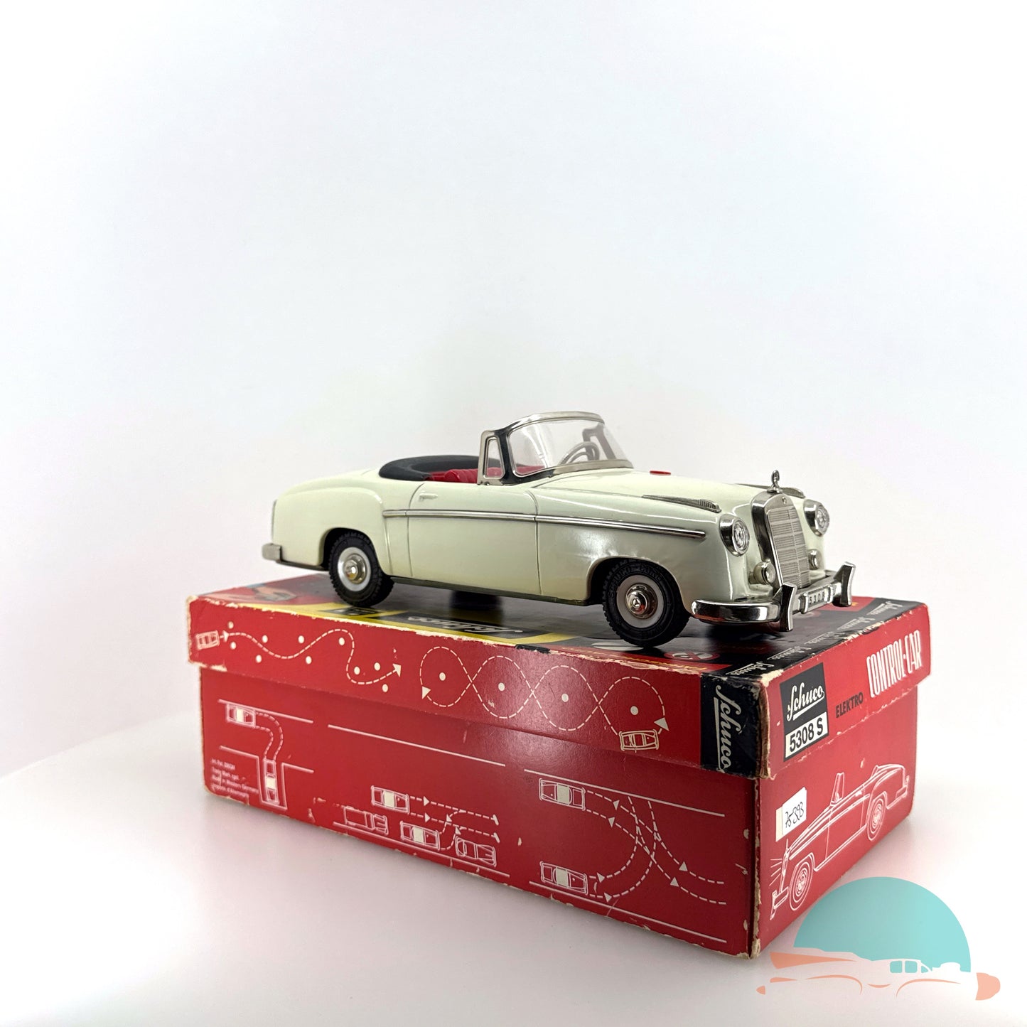 Schuco 5308S Elektro Control Car mit Beleuchtung im Originalkarton (75393)