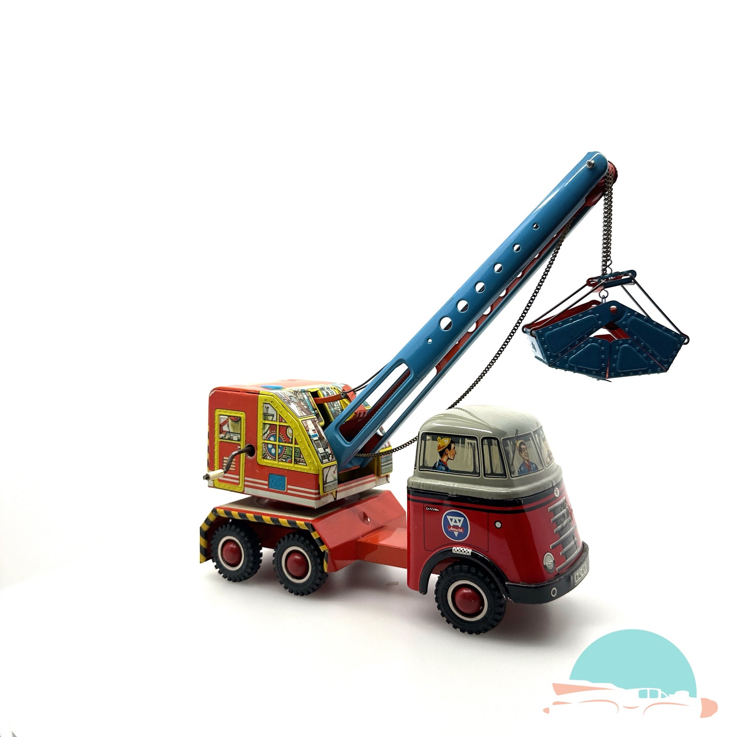 Arnold DAF LKW mit MFZ Fuchsbagger (74552)