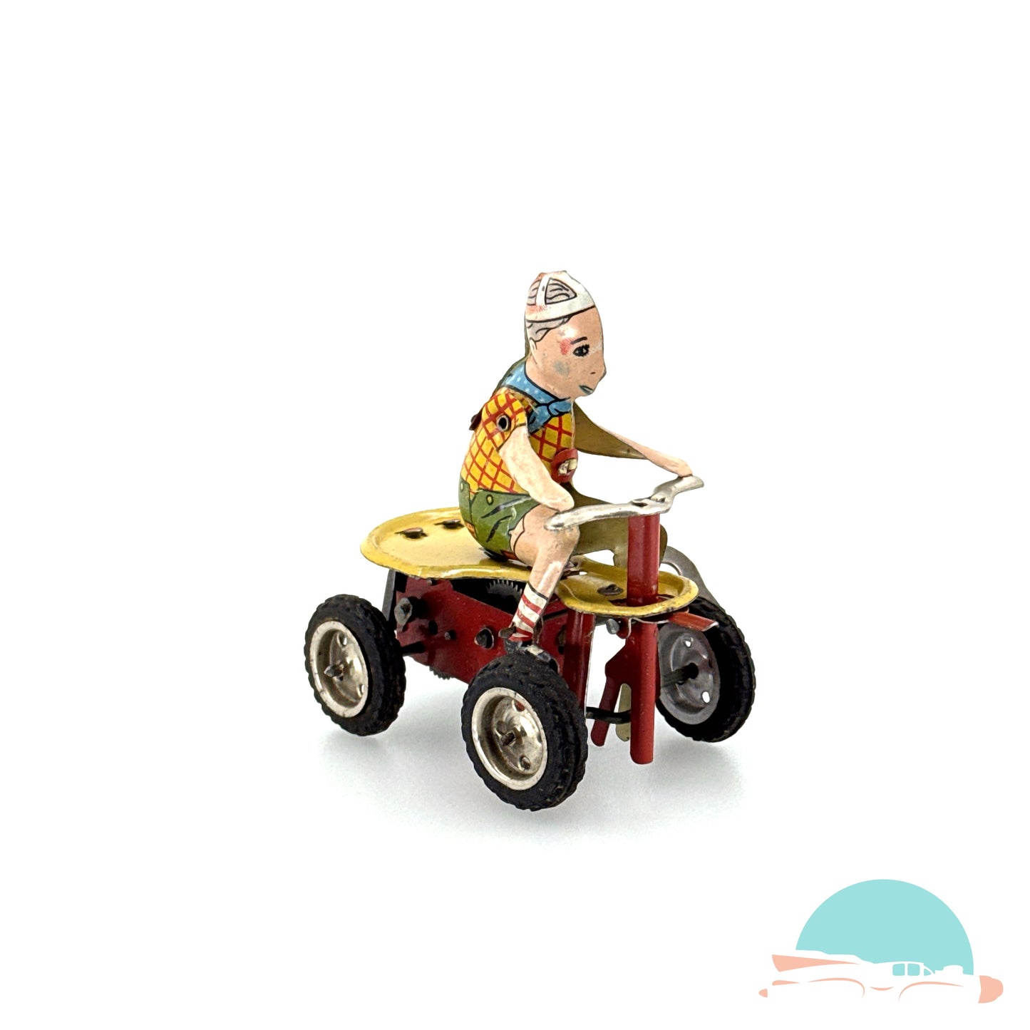 Göso Junge auf Go-Kart im Originalkarton (75589)