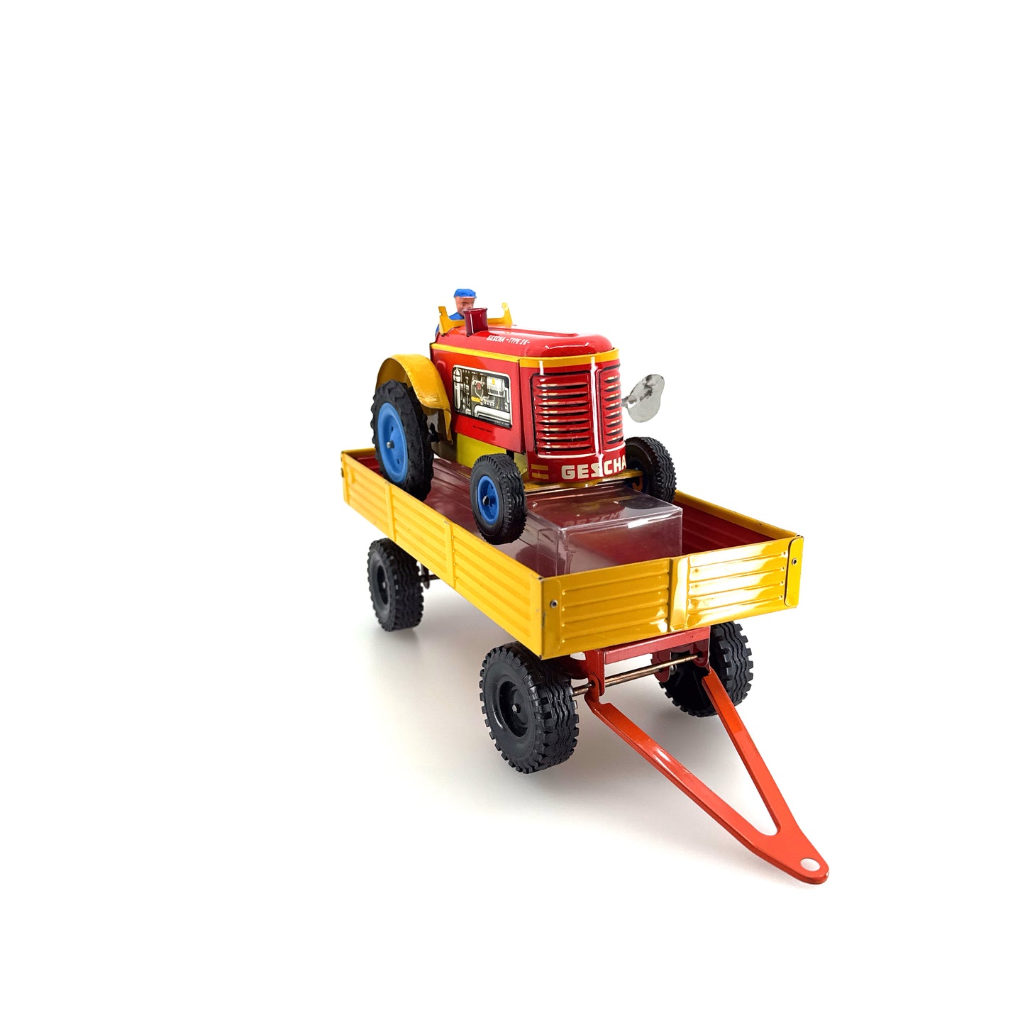 Gescha Traktor mit Anhänger im Originalkarton (75730)