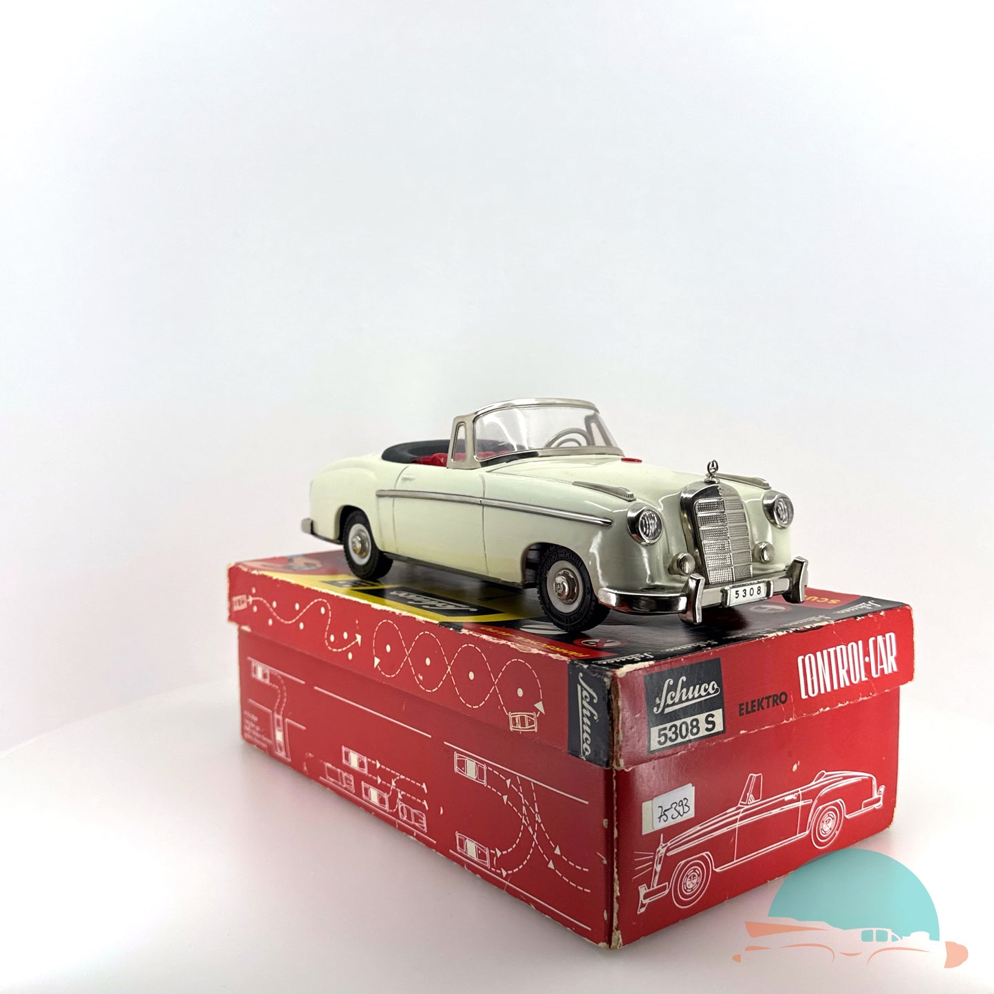 Schuco 5308S Elektro Control Car mit Beleuchtung im Originalkarton (75393)