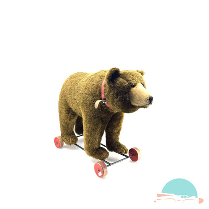 Steiff Bär auf Rollen Vorkrieg (75664)