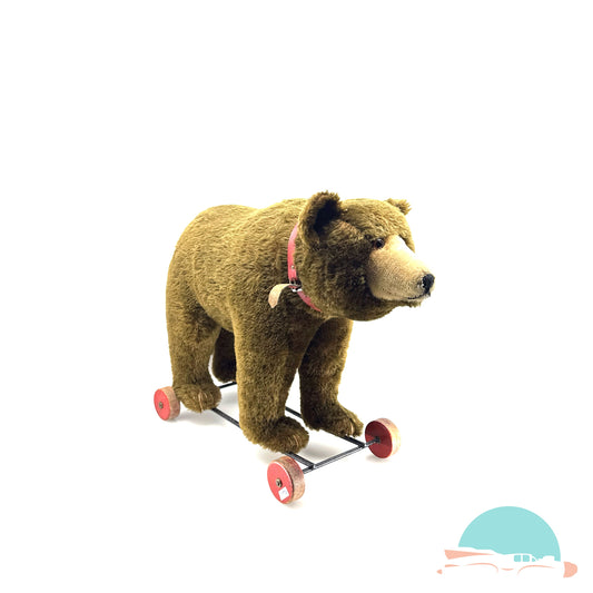 Steiff Bär auf Rollen Vorkrieg (75664)
