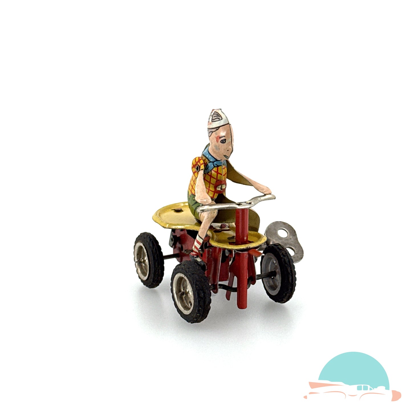 Göso Junge auf Go-Kart im Originalkarton (75589)