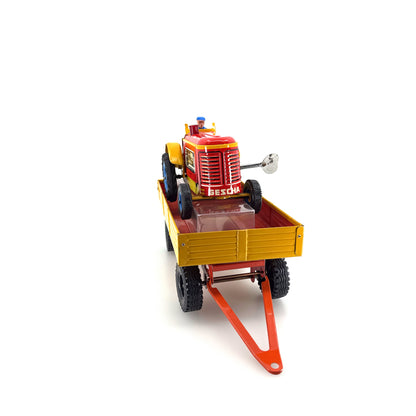 Gescha Traktor mit Anhänger im Originalkarton (75730)