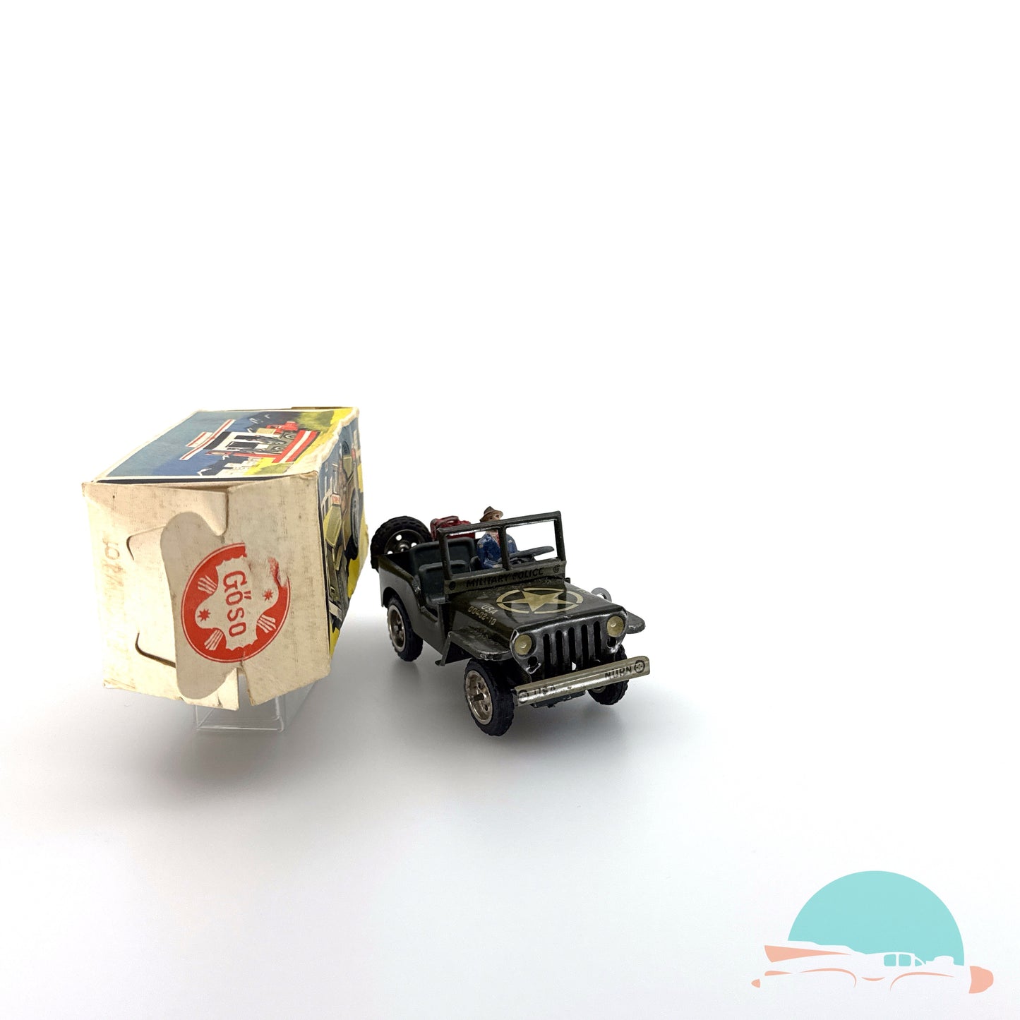 Göso Militär Jeep 1949 im Originalkarton (75578)