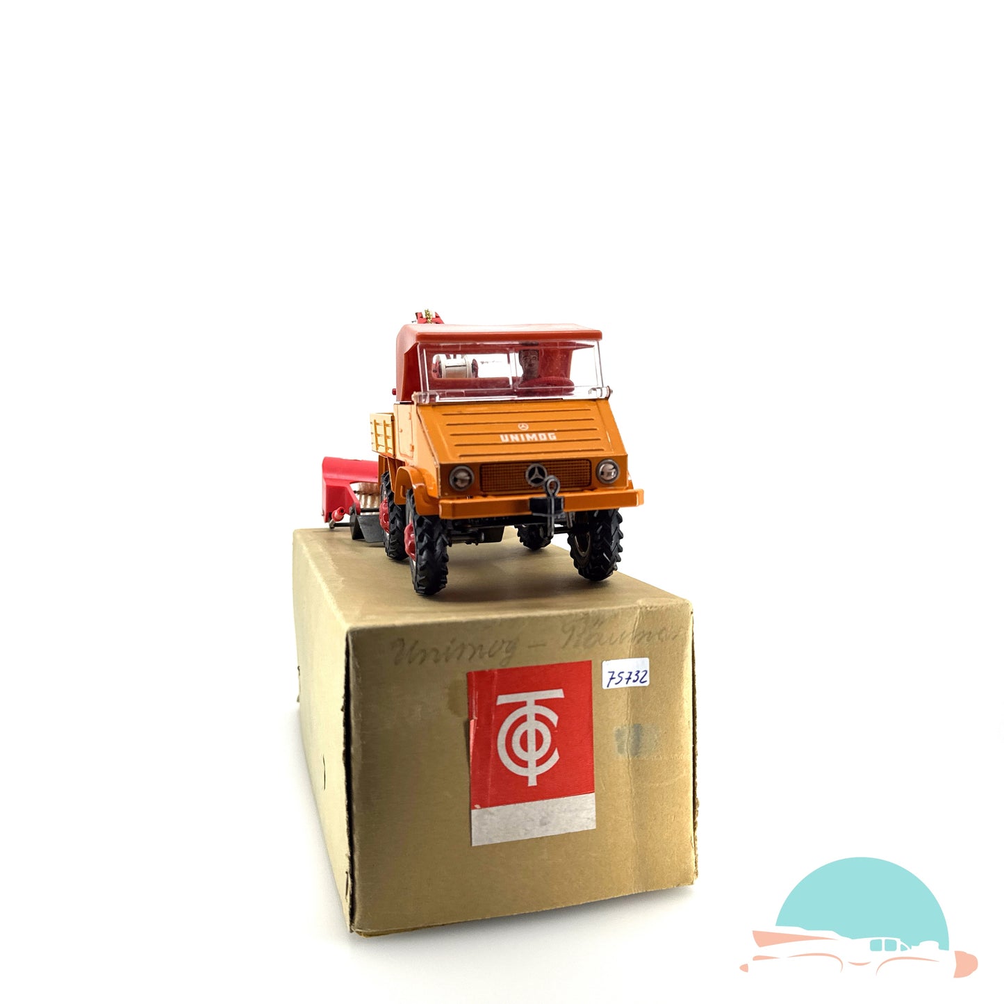 Tippco Mercedes Unimog im Originalkarton (75732)