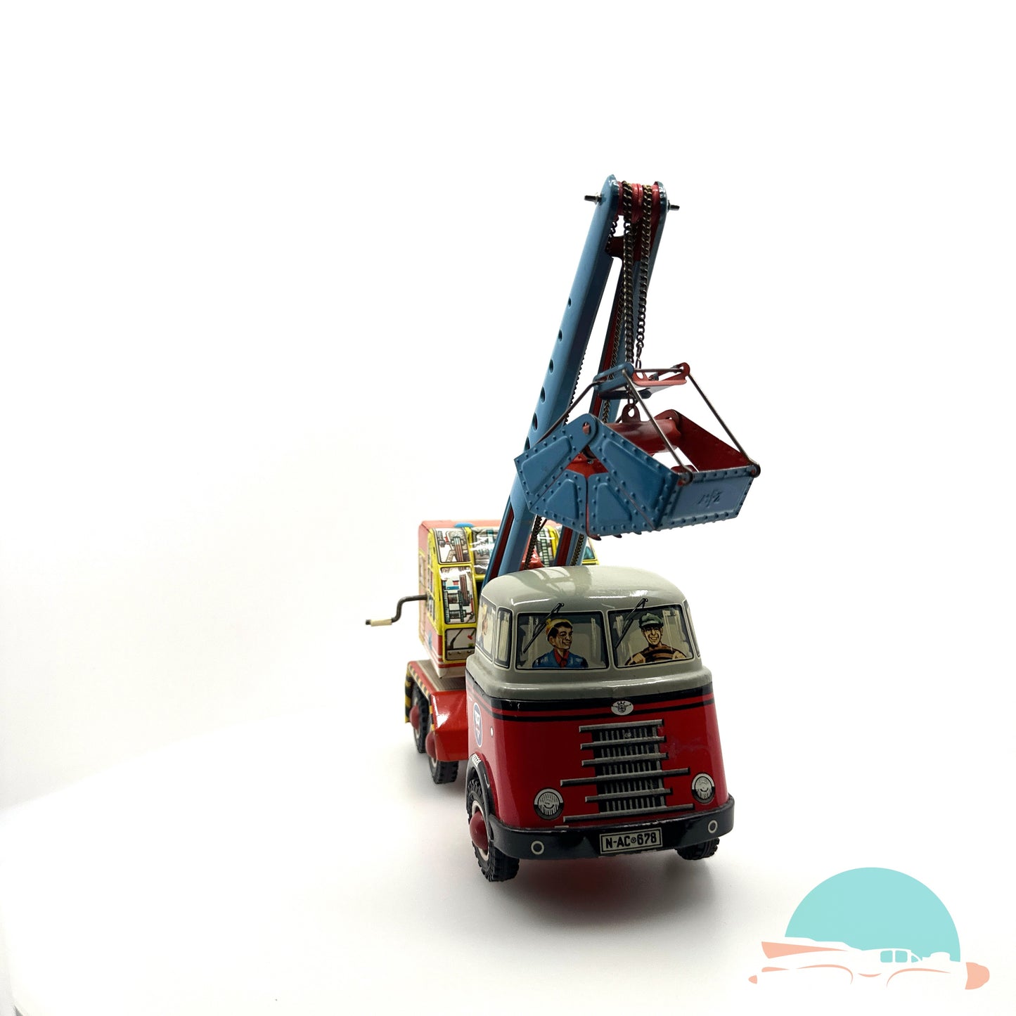 Arnold DAF LKW mit MFZ Fuchsbagger (74552)