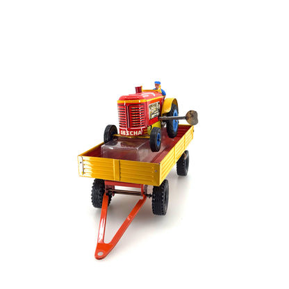 Gescha Traktor mit Anhänger im Originalkarton (75730)