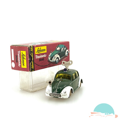 Schuco Varianto 3040 VW Käfer Polizei im Originalkarton (75628)