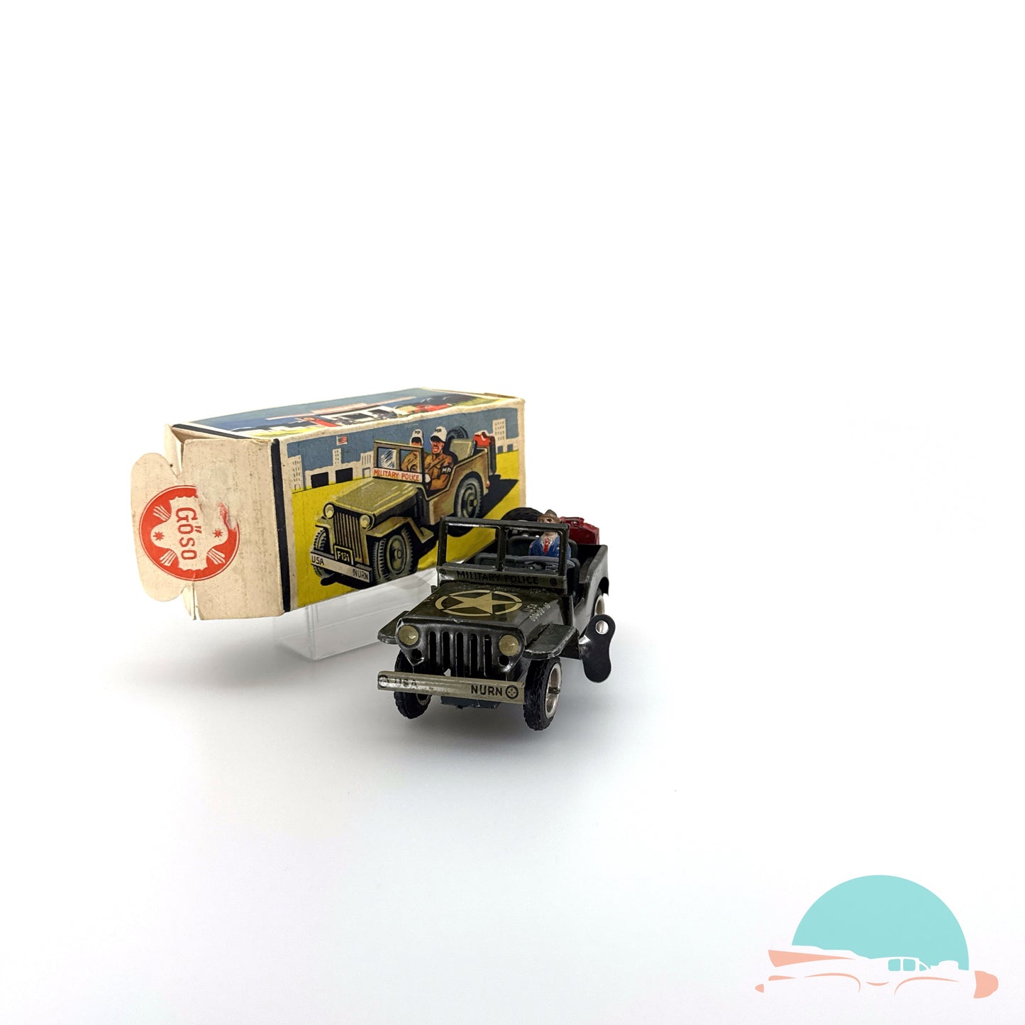 Göso Militär Jeep 1949 im Originalkarton (75578)