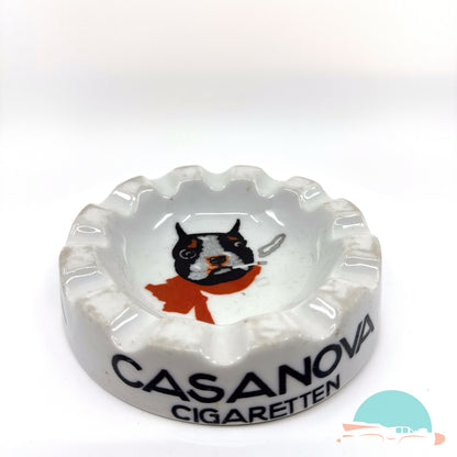 Reklame Aschenbecher Casanova Zigaretten