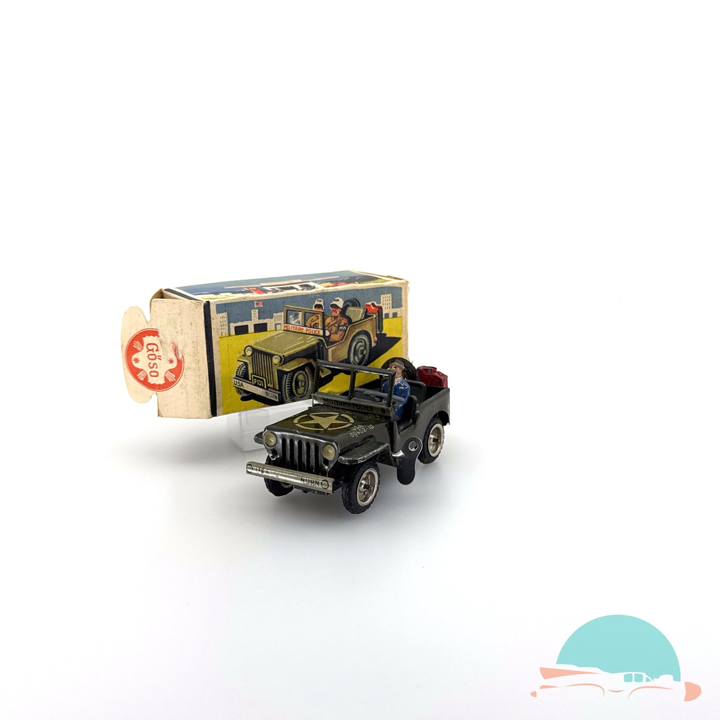 Göso Militär Jeep 1949 im Originalkarton (75578)