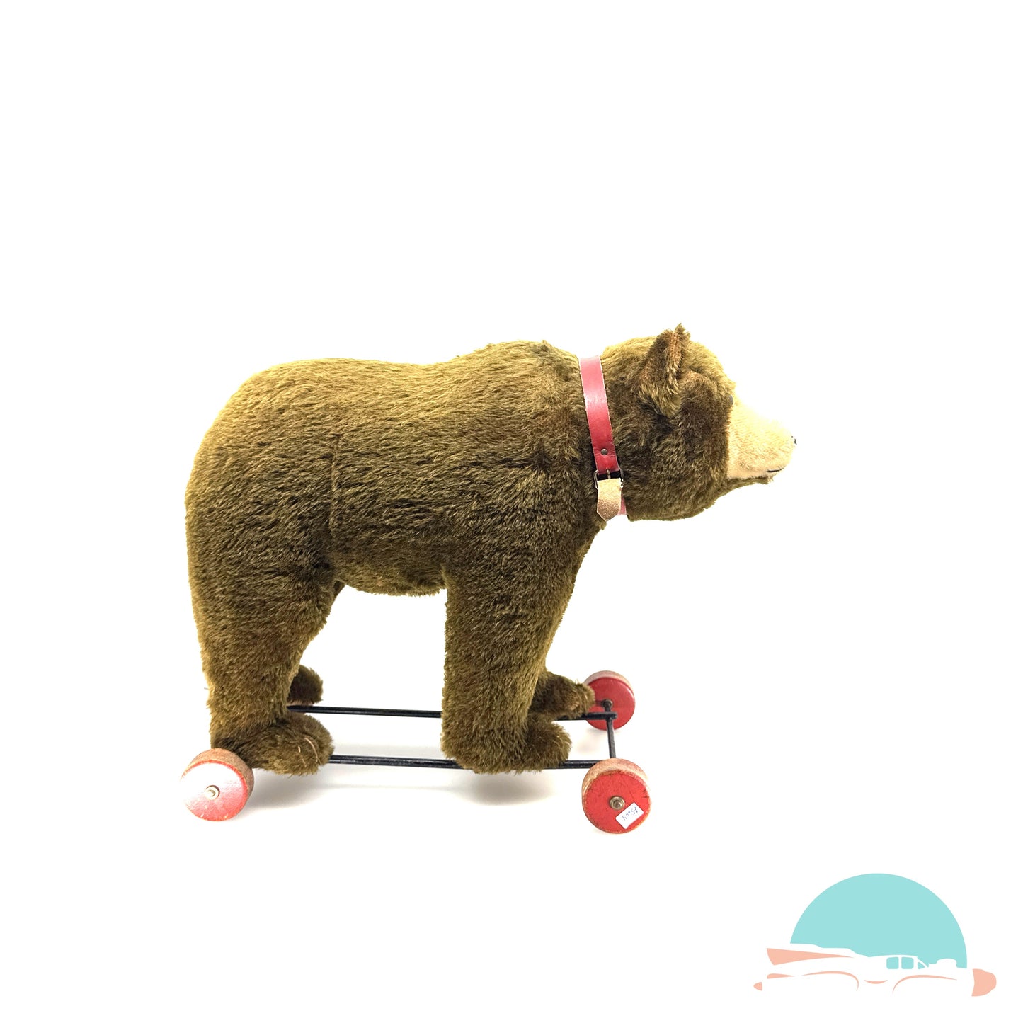 Steiff Bär auf Rollen Vorkrieg (75664)