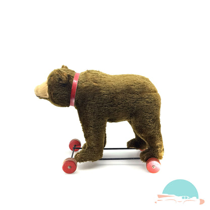 Steiff Bär auf Rollen Vorkrieg (75664)