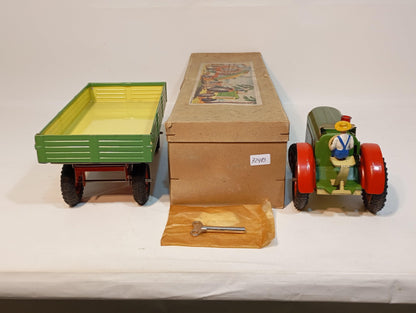 Gescha tractor with trailer Art.711K OVP (72483)