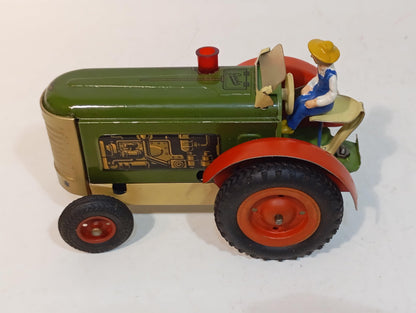 Gescha tractor with trailer Art.711K OVP (72483)