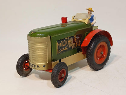 Gescha tractor with trailer Art.711K OVP (72483)