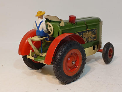 Gescha tractor with trailer Art.711K OVP (72483)