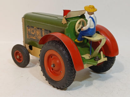Gescha tractor with trailer Art.711K OVP (72483)