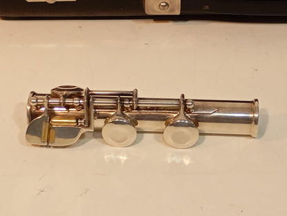 Querflöte Klingson Echtsilber in Schatulle von K.Hammerschmidt (72830)