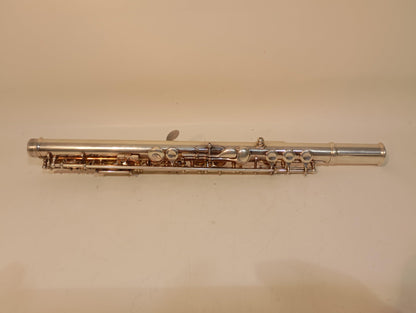 Querflöte Klingson Echtsilber in Schatulle von K.Hammerschmidt (72830)