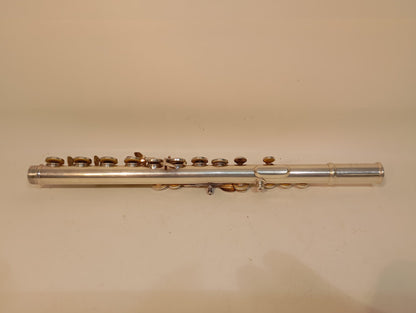 Querflöte Klingson Echtsilber in Schatulle von K.Hammerschmidt (72830)