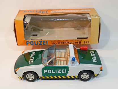 Daya Porsche 914 Polizeiversion im Originalkarton (72858)