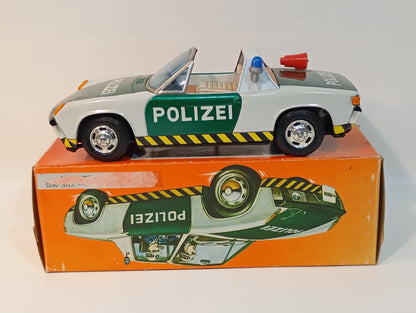 Daya Porsche 914 Polizeiversion im Originalkarton (72858)