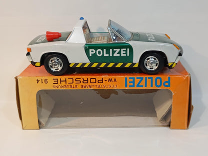 Daya Porsche 914 Polizeiversion im Originalkarton (72858)