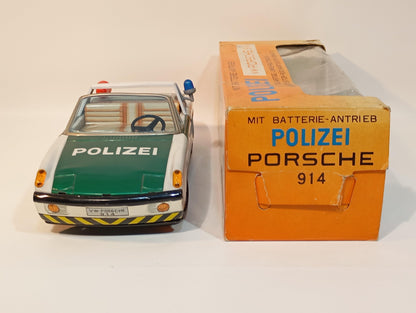 Daya Porsche 914 Polizeiversion im Originalkarton (72858)