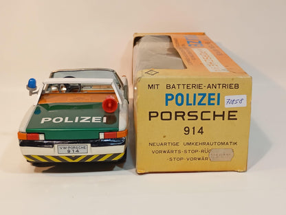 Daya Porsche 914 Polizeiversion im Originalkarton (72858)