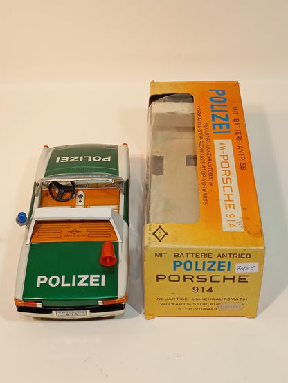 Daya Porsche 914 Polizeiversion im Originalkarton (72858)