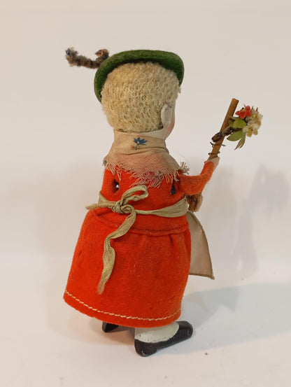 Schuco Tyrolean woman with cane in original box (72906)