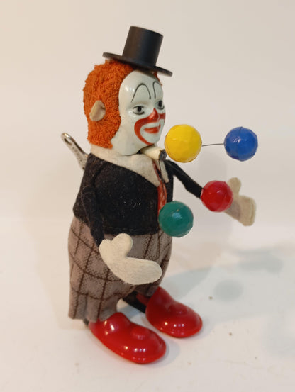 Schuco Clown als Jongleur Art.965 im Originialkarton (72907)