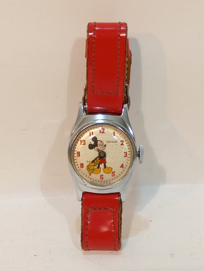 Walt Disney Production Mickey Mouse Uhr OVP (73016)